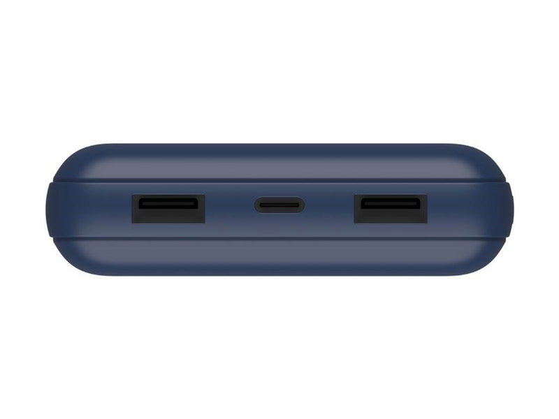 Belkin Power Bank 20K USB-A and USB-C 15W blue - 20000 mAh