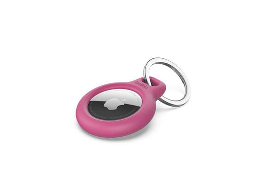 Belkin Secure Holder with Keyring - Airtag - Pink