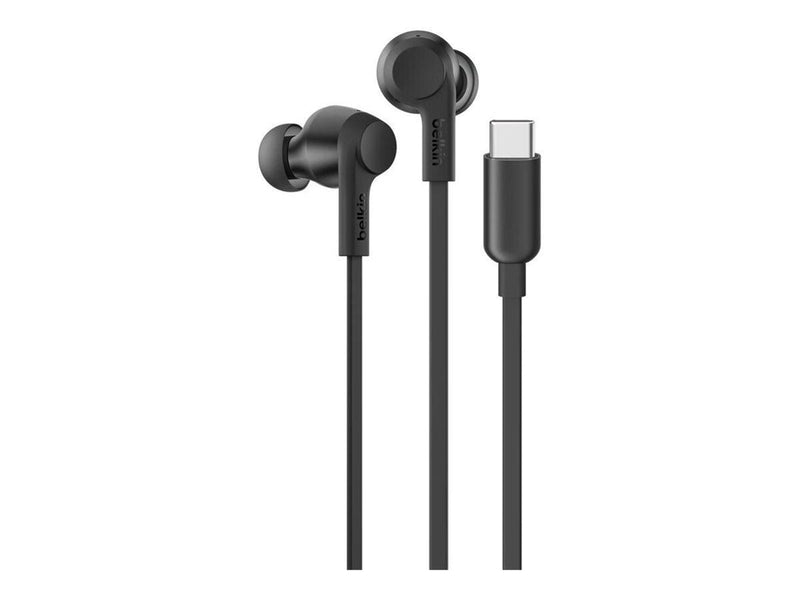 Belkin SoundForm - earphones with mic - USB-C