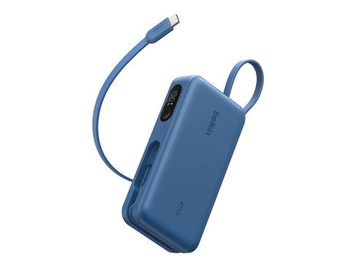 Belkin UltraCharge power bank - with integrated cable and display - USB USB-C - 45 watt - 10000 mAh