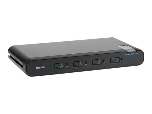 Belkin Universal 2nd Gen Secure KVM Switch 4-Port Single Head w/ CAC