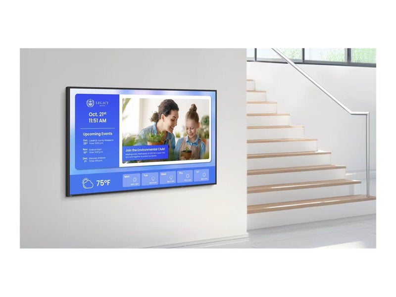 BenQ SL4304 SL04 Series - 43" LED-backlit LCD display - 4K - for digital signage