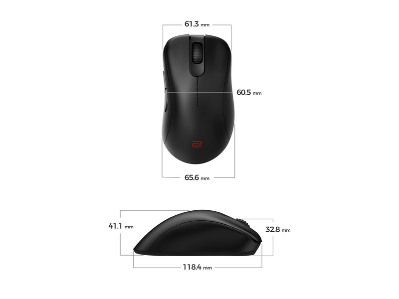 BenQ Zowie EC3-DW (Small) Wireless Mouse for Esports - Gaming Maus (Schwarz)