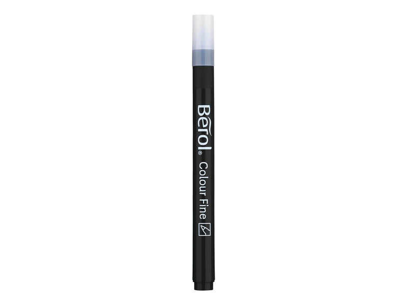 Berol Bunte, dünne Farbstifte, Strichbreite: 0,6 mm – schwarz, 12 Stifte