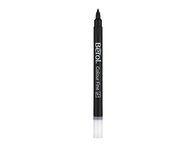 Berol Bunte, dünne Farbstifte, Strichbreite: 0,6 mm – schwarz, 12 Stifte