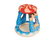Bestway Candyville Toddler Inflatable Paddling Pool with Sunshade
