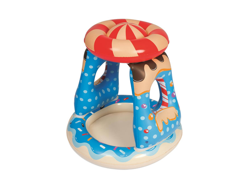 Bestway Candyville Toddler Inflatable Paddling Pool with Sunshade