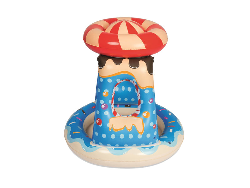 Bestway Candyville Toddler Inflatable Paddling Pool with Sunshade