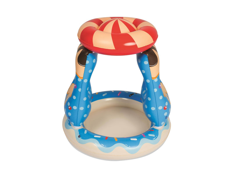 Bestway Candyville Toddler Inflatable Paddling Pool with Sunshade