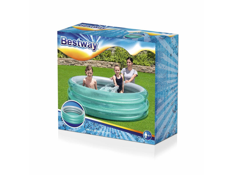 Bestway Paddling Pool Big Metallic 170 X 53 cm