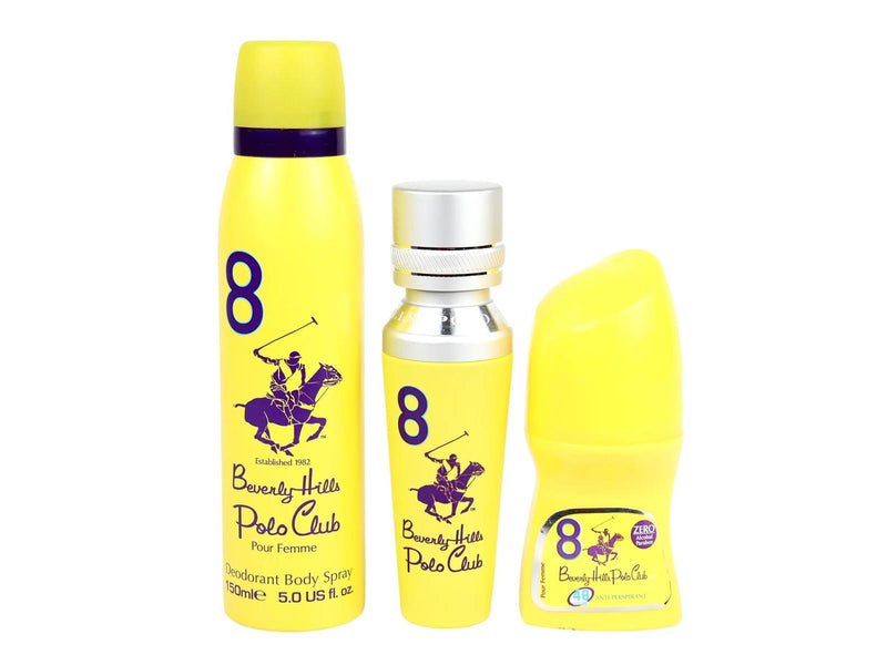 Beverly Hills Polo Club Set : 1982 - Sport 8 Eau De Parfum, For Women