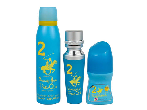 Beverly Hills Polo Club Set : No. 2 Eau De Parfum, For Women