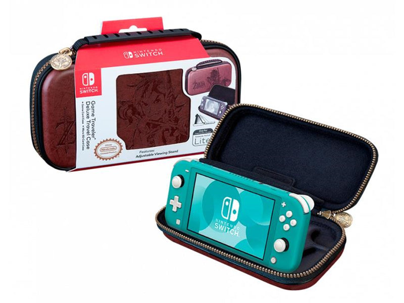 BigBen Interactive Official Travel Case (Legend of Zelda: Breath of the Wild) - Miscellaneous Zubehör für Spielkonsole - Nintendo Switch Lite