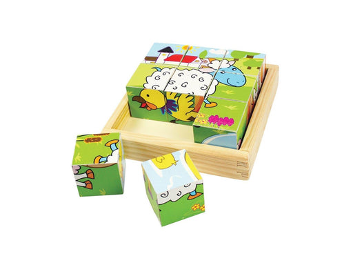 Bigjigs Farm Animals Block Puzzle Block