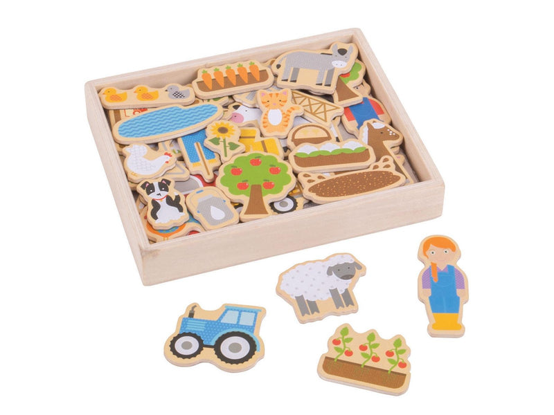 Bigjigs Farm Magnets 35 pcs.