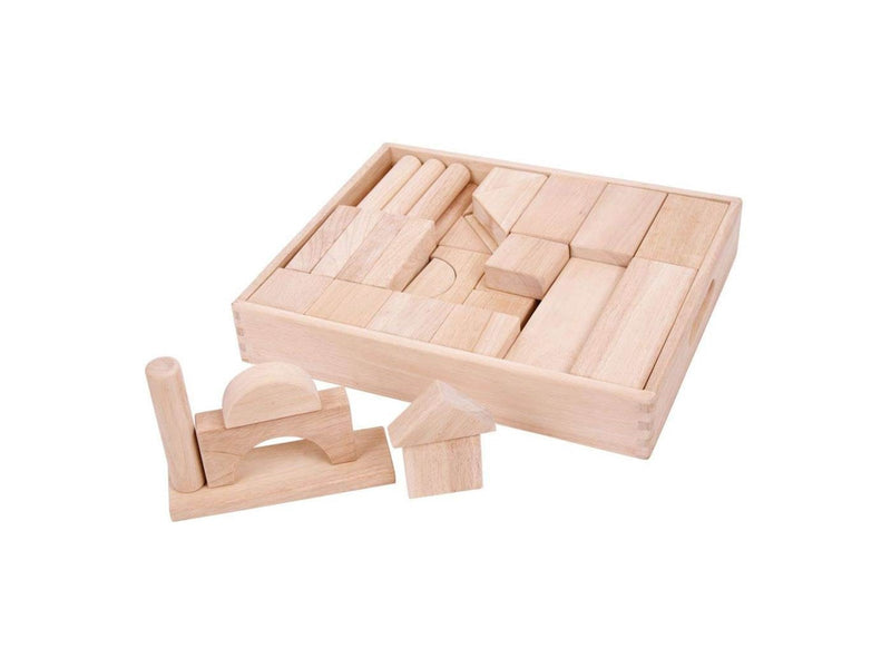 Bigjigs Large Wooden Building Blocks Set