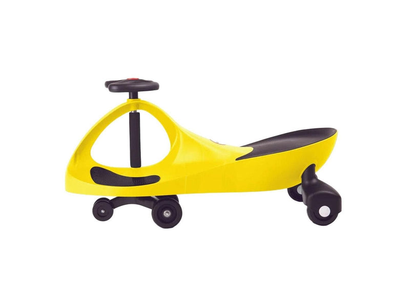 Bigjigs Loopauto Didicar - Geel