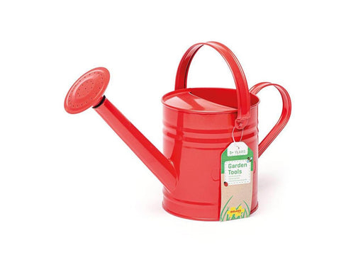 Bigjigs Red Metal Watering Can