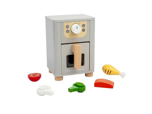 Bigjigs Wooden Airfryer Playset 5-piece.