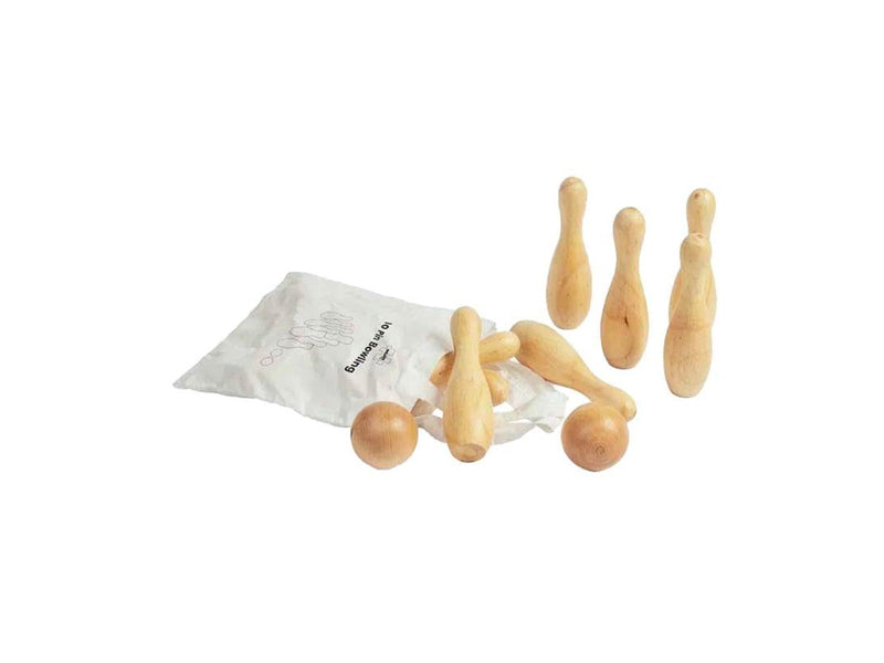 Bigjigs - Wooden Bowling Set 12 pcs.