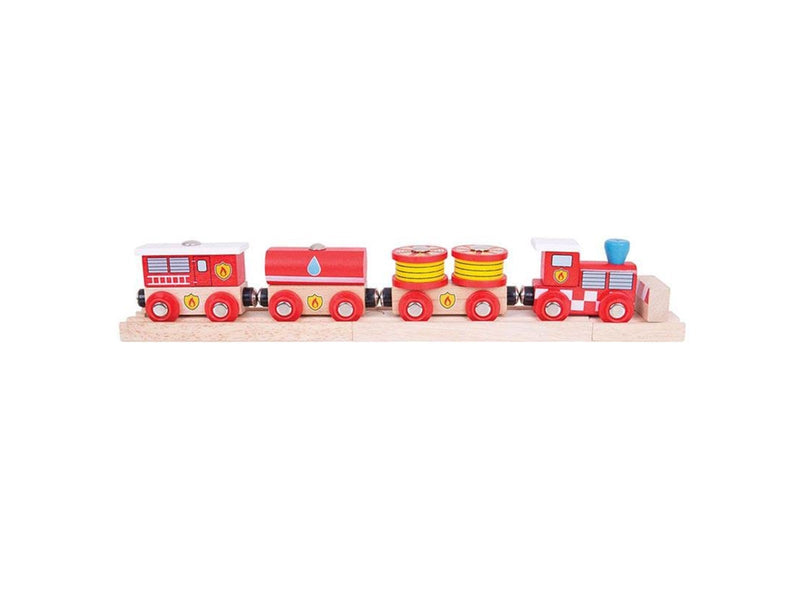 Bigjigs Wooden Fire Train