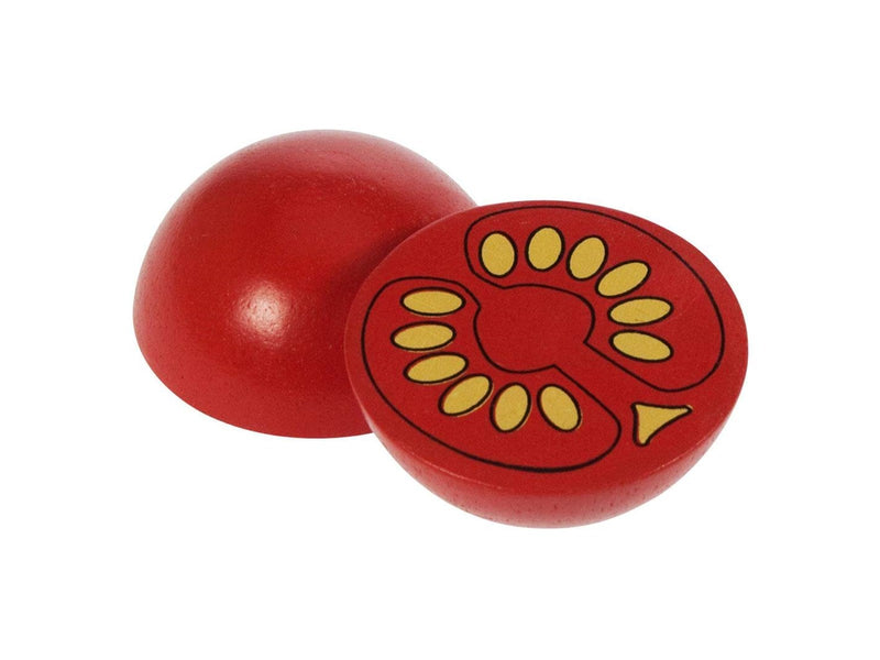 Bigjigs Wooden Half Tomato per piece