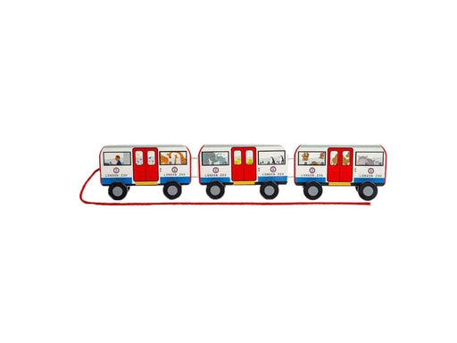 Bigjigs Wooden London Pull Bus