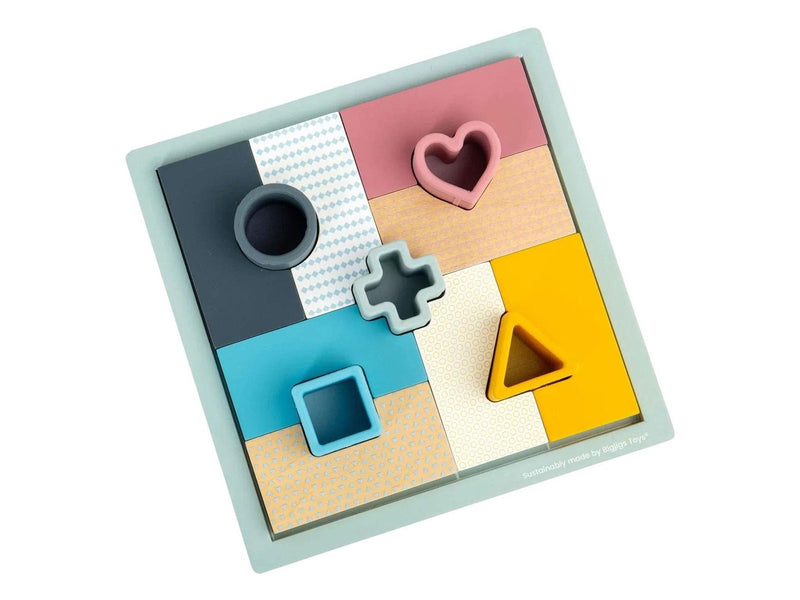 Bigjigs Wooden Mosaic Puzzle - 14 pcs.