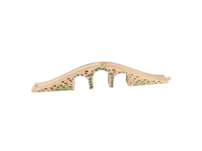 Bigjigs Wooden Rails - 3 Arch Bridge