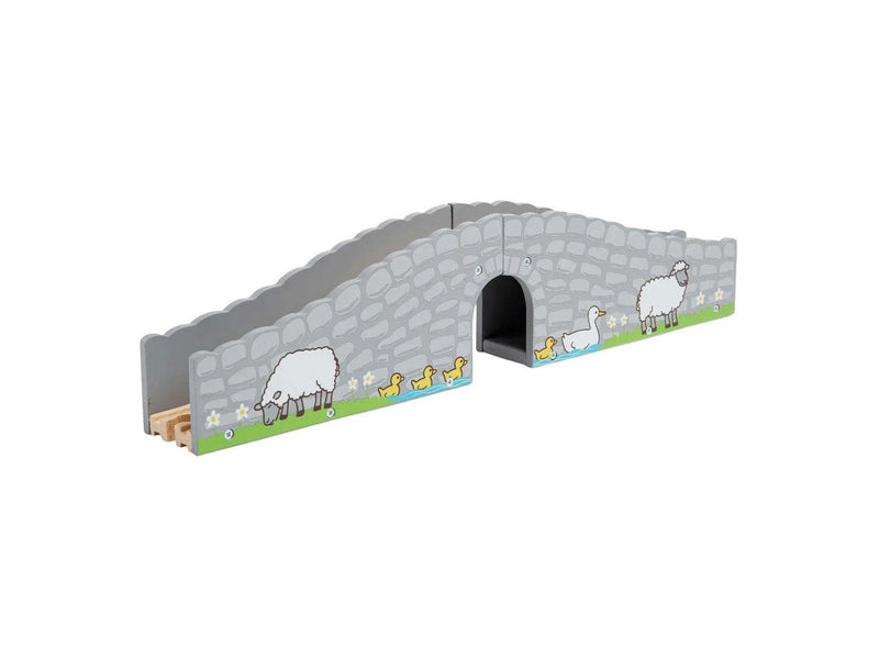 Bigjigs Wooden Rails - Farm Bridge