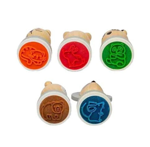 Bigjigs Wooden Stamps 5pcs.