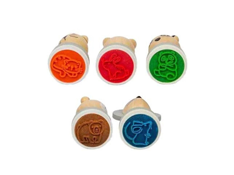 Bigjigs Wooden Stamps 5pcs.