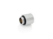 Bitspower G1/4" IG1/4" Extender Fitting - 15MM (Glorious Silver) (2 PCS )