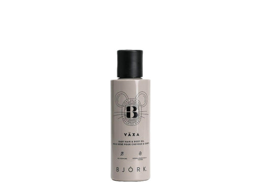 Bjork Vaxa Baby Nourishes & Smooths Oil For Hair & Body, 125 ml