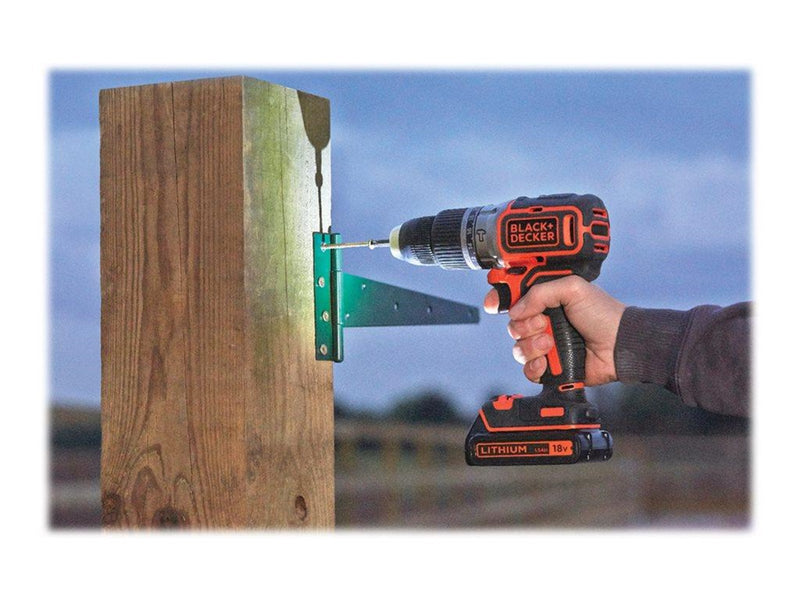 Black & Decker BLACK+DECKER - hammer drill - cordless - 2-speed
