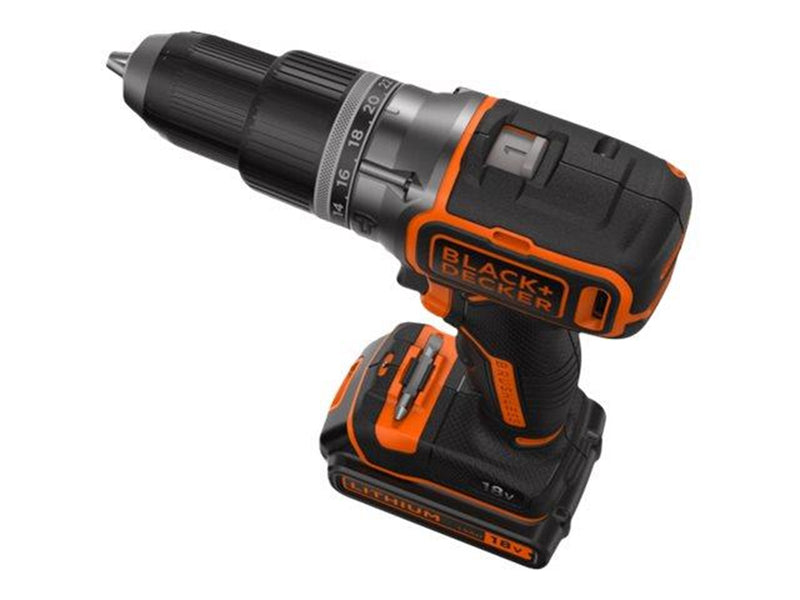 Black & Decker BLACK+DECKER - hammer drill - cordless - 2-speed