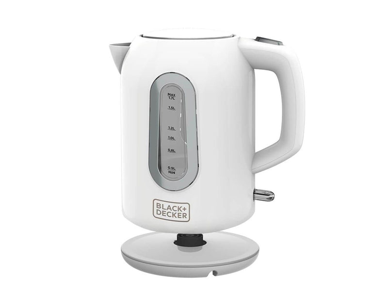 Black & Decker Wasserkocher Kettle 1.7L White - Weiß - 2200 W