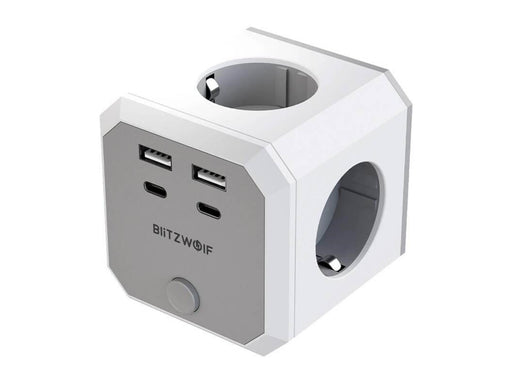 BlitzWolf BW-EC2 8-in-1 Power Cube 4xAC 2xUSB-A 2xUSB-C