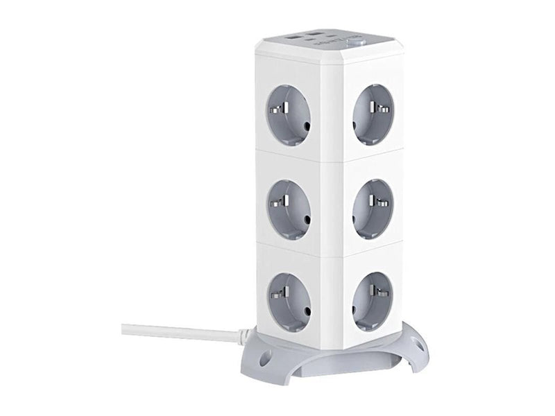 BlitzWolf BW-EC3 Vertical Power Strip 12 Outlets