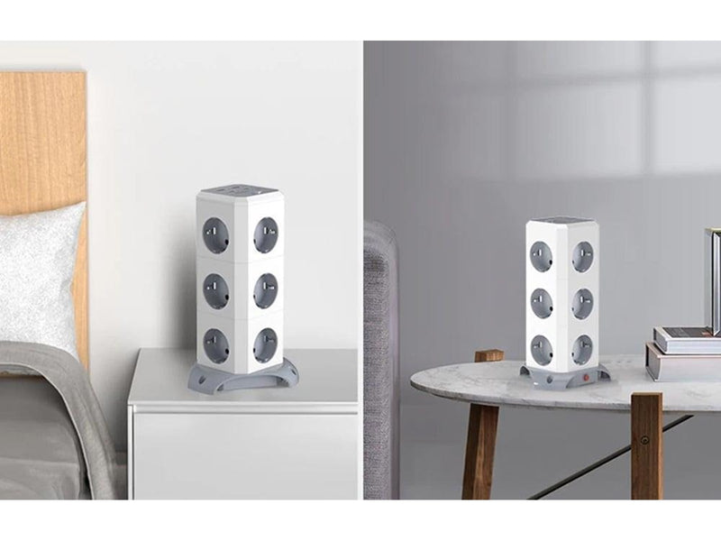 BlitzWolf BW-EC3 Vertical Power Strip 12 Outlets