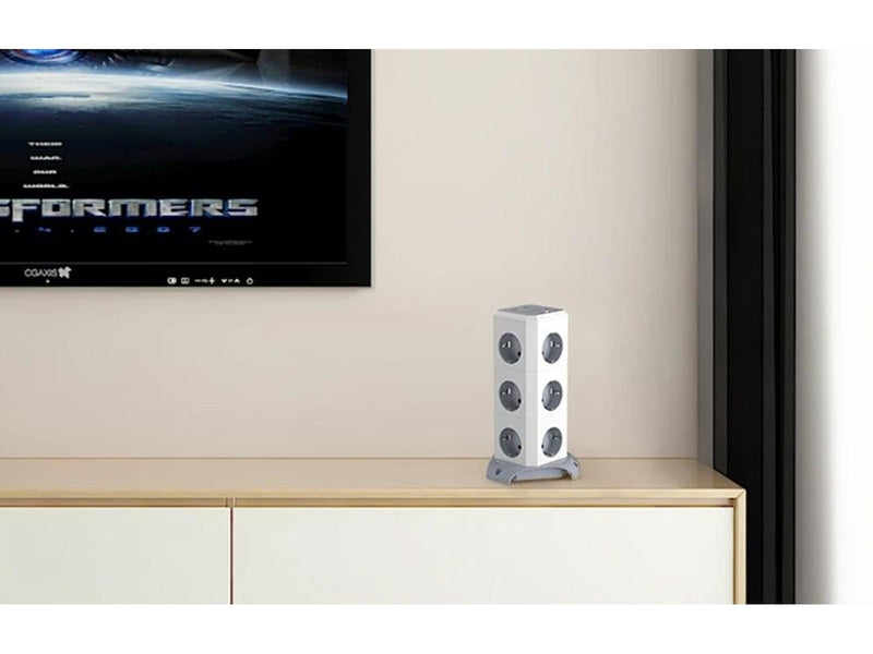 BlitzWolf BW-EC3 Vertical Power Strip 12 Outlets