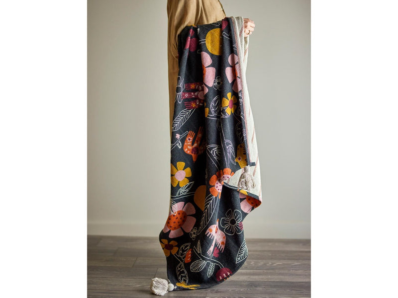 Bloomingville 82063138 throw blanket