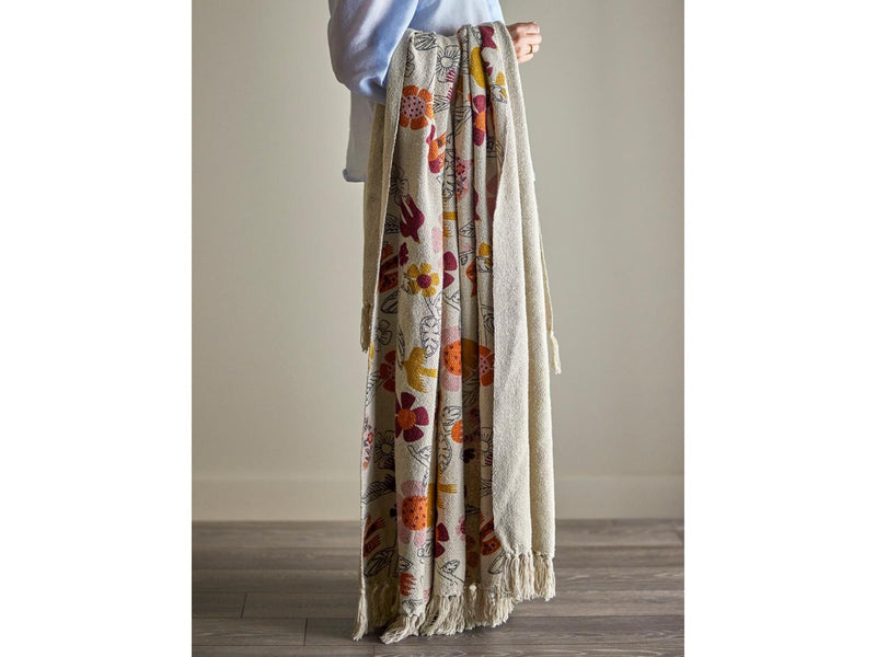 Bloomingville 82063139 throw blanket