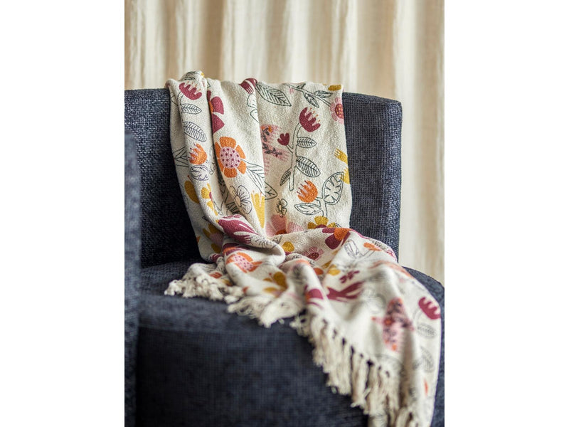 Bloomingville 82063139 throw blanket