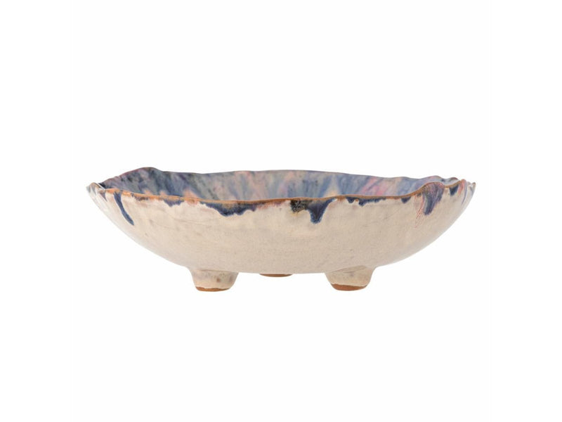 Bloomingville - Amalia Bowl - Blue - Stoneware