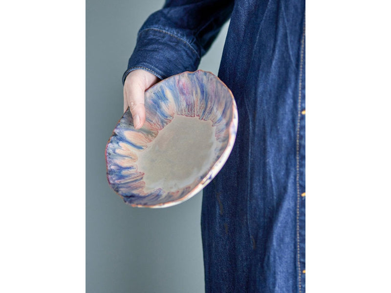 Bloomingville - Amalia Bowl - Blue - Stoneware