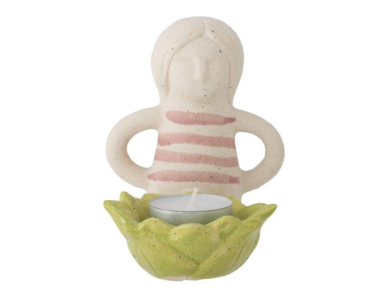 Bloomingville - Clarabel Votive - Green - Stoneware