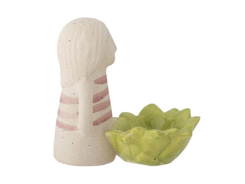 Bloomingville - Clarabel Votive - Green - Stoneware