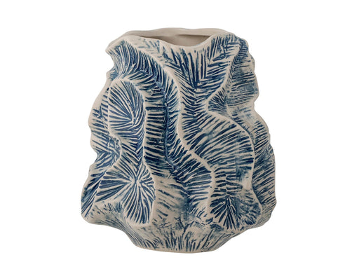 Bloomingville Creative Collection - Guxi Vase H19.5 cm - Blue Stoneware