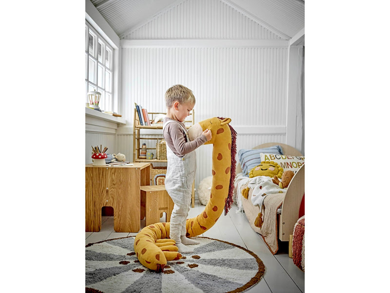 Bloomingville Mini Ibber Soft Toy Orange Cotton 184 cm